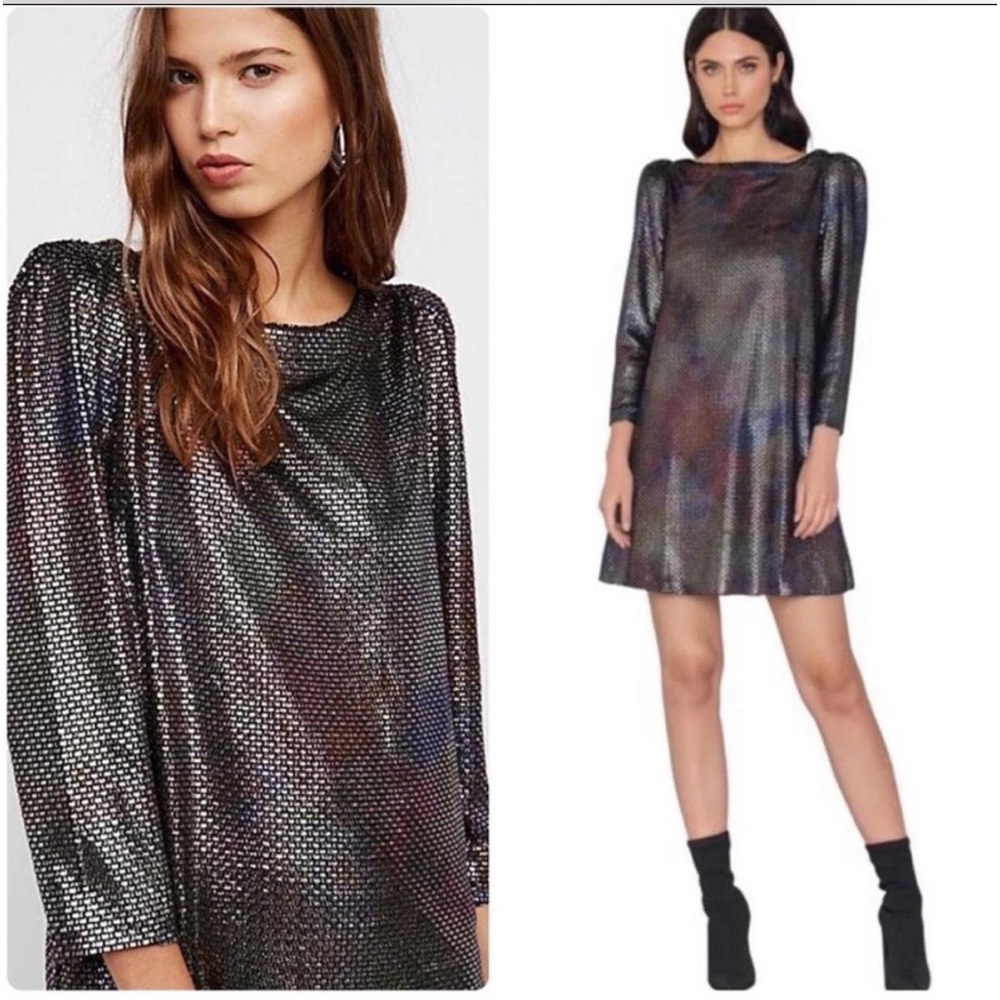 Free People diamonds are forever dress mermaid silver
Excellent pre-loved condit